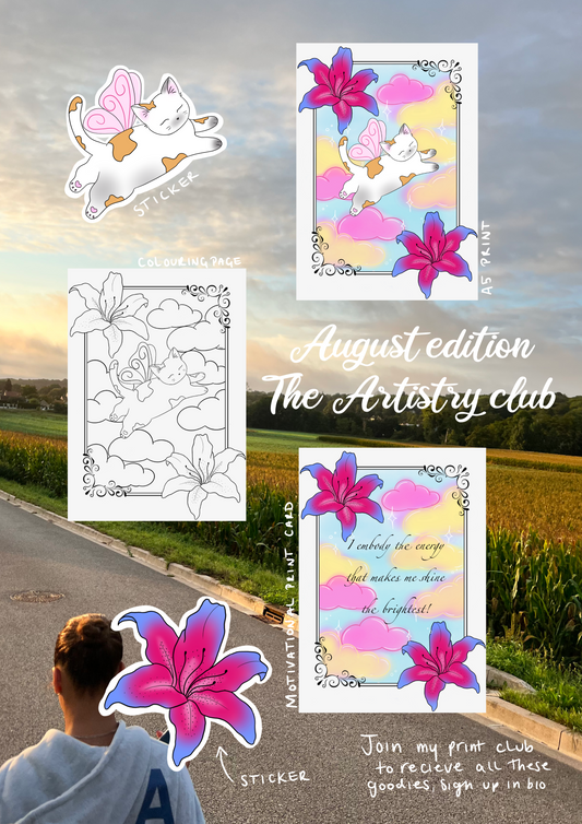 August edition print club archive